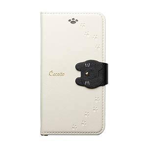 iPhone8/7/6s/6兼用手帳型ケース Cocotte White iP7-COT01