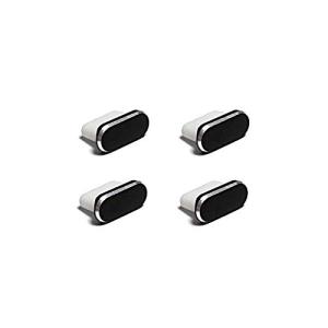 monofive USB3.1 Type-Cコネクタ防塵保護カバー (アルミニウム＋プラスチック) 黒（4個入）MF-TPPC-A4B｜polupolu-shop