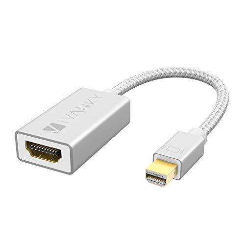 iVANKY Mini DisplayPort to HDMI 変換アダプター 【20cm/シルバー...