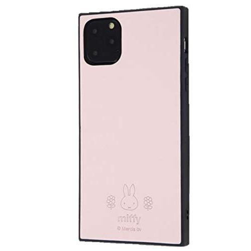 iPhone 11 Pro Max 耐衝撃オープンレザーケース KAKU ミッフィー ピンク