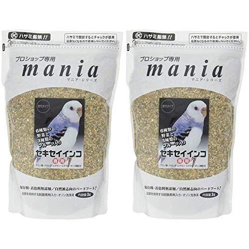 mania(マニア) プロショップ専用 セキセイインコ 3L×2袋