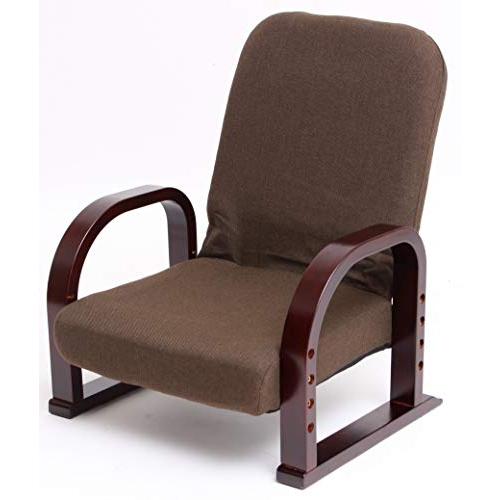 ビータ(Vita) 座椅子 ブラウン ミドル