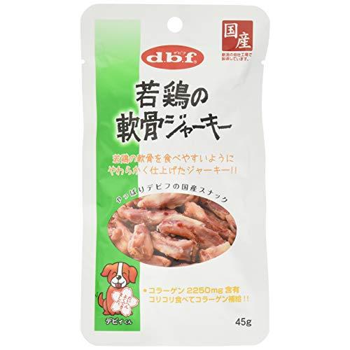 デビフ 犬用おやつ 若鶏の軟骨ジャーキー 45グラム (x 6) (まとめ買い)