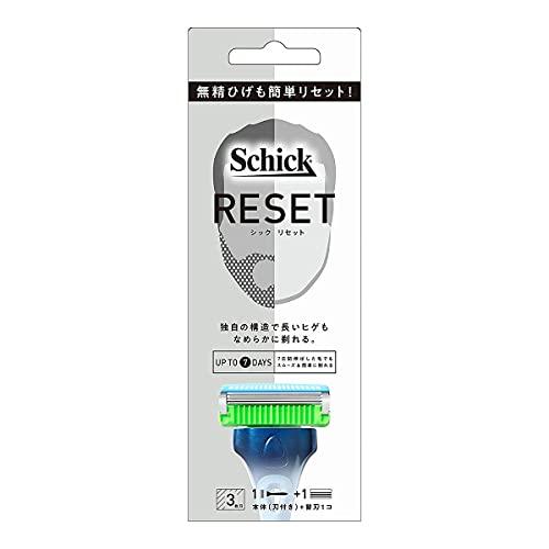 Schick(シック) RESET リセット ホルダー(刃付き+替刃1コ) 髭剃り カミソリ