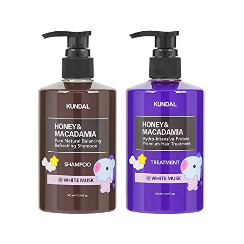 【KUNDAL/BT21/ヘアケア限定セット】クンダルH&amp;Mシャンプー300ml&amp;トリートメント30...