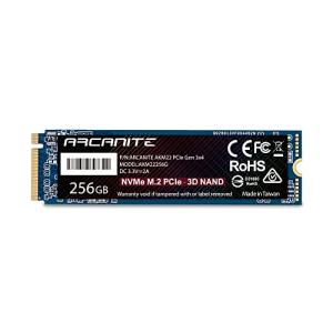 ARCANITE SSD 256GB PCIe Gen 3.0 ×4 NVMe 内蔵M.2 2280｜polupolu-shop