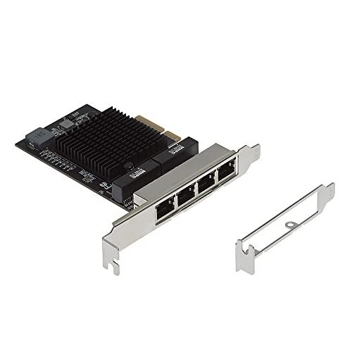 プラネックス Planex PCIeバス対応 2.5GBASE-T LAN 4ポートアダプター GP...