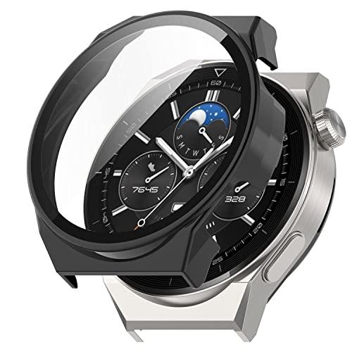 Miimall 対応 Huawei Watch GT3 Proケース&amp;保護フィルム 【一体型】 ファ...