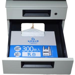 レジ袋箱入り 300枚x2小箱(600枚) 薄...の詳細画像5