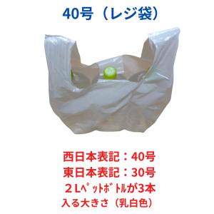 レジ袋箱入り 300枚x2小箱(600枚) 薄...の詳細画像4