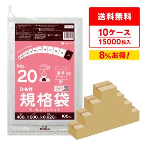 サンキョウプラテック（SANKYO PLATEC） 規格袋 19号 40x55cm 0.060mm