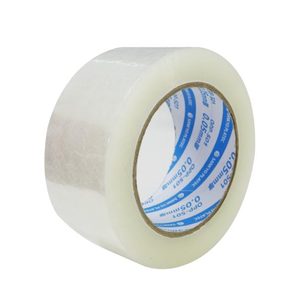 OPPテープ 50μ 48mmx100M 透明 1巻 アクリル系 OPP-501-b サンキョウプラ...