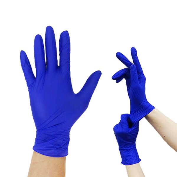 ニトリルウルトラライト 粉なし Mサイズ ブルー 250枚 左右兼用 ラテックスフリー 大黒工業