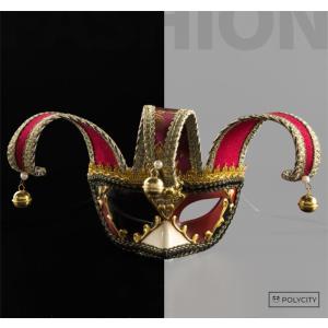 ハロウィン マスク 仮面 ハーフフェイス 男性 ヴェネツィア