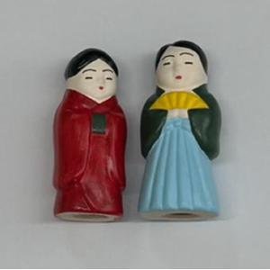 トイレの神様　土人形