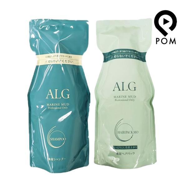 パシフィックプロダクツ アルグ シャンプー 詰替え用 600ml ＋ヘアパック 詰替え用 600g ...
