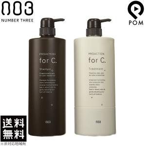 ナンバースリー プロアクション フォーシー シャンプー 1000mL ＋ トリートメント 1000g　ポンプ タイプ セット 003 送料無料