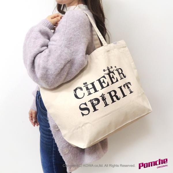キャンバストートワイド　CHEER SPIRIT