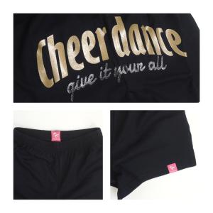 短パン 2色グリッター Cheerdance ...の詳細画像2