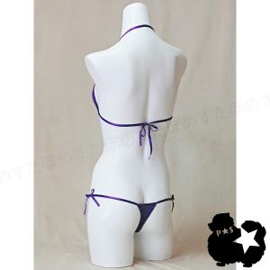 【プレゼント有】光沢の美しい上品なマイクロビキ...の詳細画像5