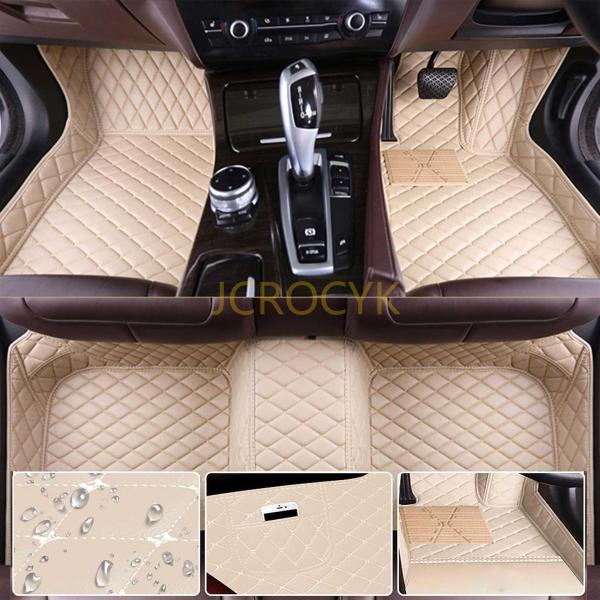 レクサスLS 5代目 XF50型 フロアマット カーマット 車種専用設計 3Dフロアマット PUレザ...