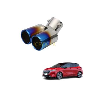 日産 新型オーラ オーラe-POWER パーツ マフラーカッター エキパイステンレス マフラー 専用設計e-POWER (2021年7月FMC後〜)