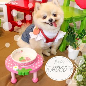 キュート かわいい ペット 食器台 フードボウ...の詳細画像5