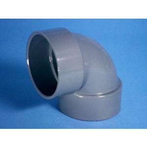 DV継手　90°エルボ　(L)　75　排水用塩ビVPパイプ継手