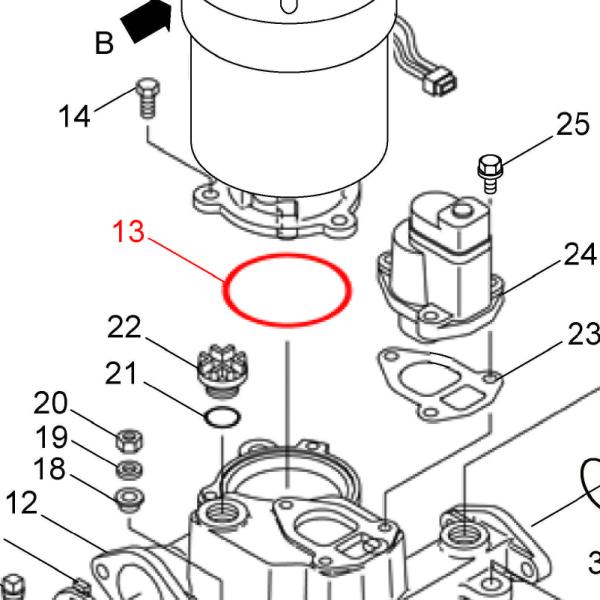 川本製作所 Ｏリング (13) G80【30401624】EPDM
