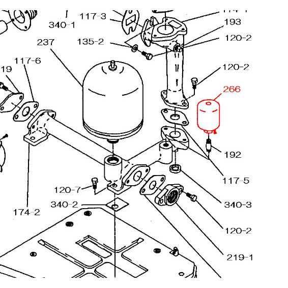 荏原　32X25HPJS6.4用　圧力スイッチ　 PS-120S-12