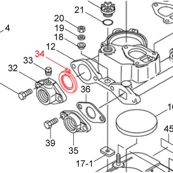 カワエース　N3-155SHN,N3-156SHN用　弁体付パッキン25　(34)【31602110...