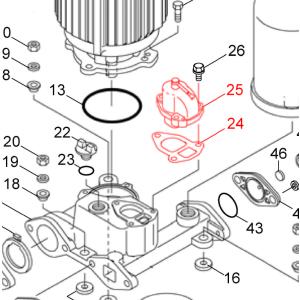 川本ポンプ カワエースN3-405・N3-406 流量スイッチ切り替え用