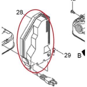川本ポンプ カワエースNF2-150S用 電装箱NF-150S NF-150用 (28