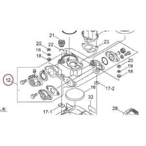 カワエースNF2用　ケーシングＮ　　NF2-400用　(12)｜pompu