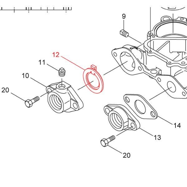 カワエース　NF3-250S用　弁体付パッキン25(C12）【31602110】