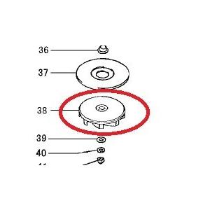 工事用排水ポンプ　LB-480用部品　（38）インペラ（羽根車）（羽根車）（羽根車）　鶴見製作所