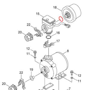 ベビースイート　SFR150S用　Ｏリング (16)　P22【30401726】｜pompu