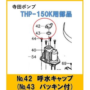 寺田ポンプ THP81KF用 ケーシングカバー(ポンプパッキン付)No.18