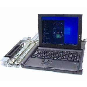 hp TFT5600 RKM 15インチ非光沢パネル XGA 1024ｘ768ドット 1Uラックマウント液晶コンソールドロワー｜pon-junkshop