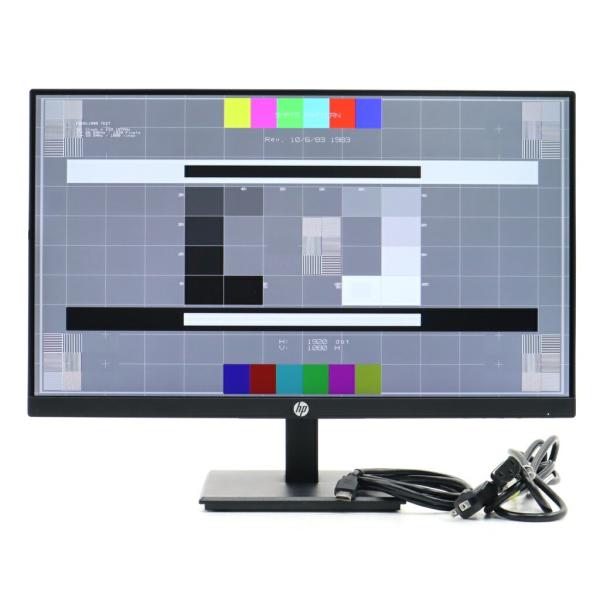 モニター 【並品】hp ProDisplay P224 21.5インチ非光沢IPSパネル フルHD ...