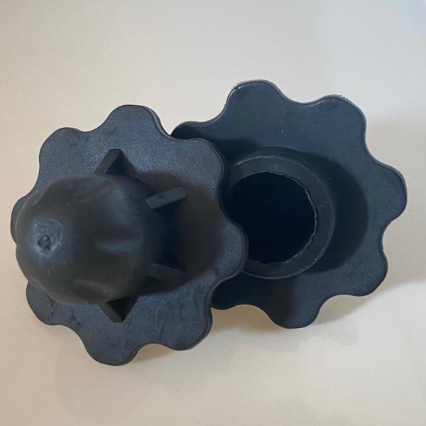 2.0ワイドハイバック用 脚部キャップ×2個セット （アウトドアチェア パーツ個別）／【脚部キャップ...