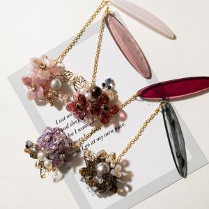 Prices down2）根付け 帯飾り「べっ甲調 黄色 千鳥」 根付けプレート付