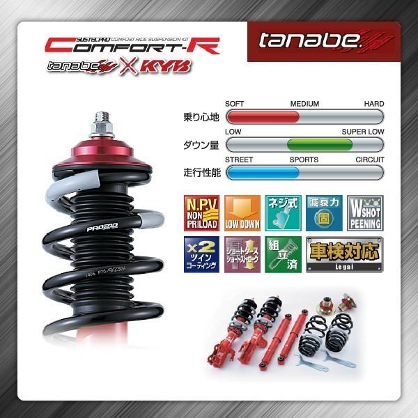 車高調 足回り サスペンション 日産 ノート E12 12/9〜 タナベ サステックプロ コンフォー...