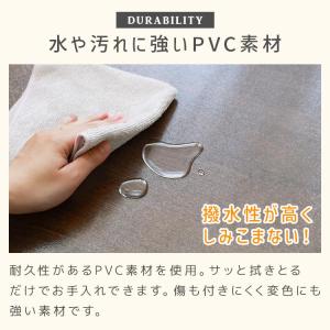 キッチンマット 270 拭ける 透明 PVC ...の詳細画像5