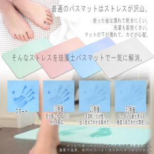 珪藻土バスマット 40cm 珪藻土 バスマット...の詳細画像2