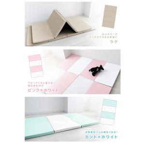 プレイマット ベビー 厚手 4cm 90×18...の詳細画像5