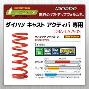 TANABE（タナベ） サスペンション サステック UP210 ダイハツ キャスト