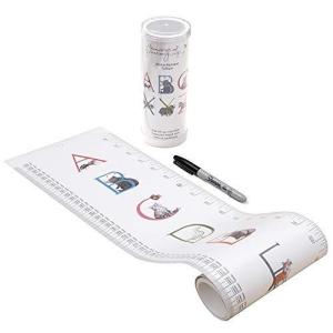 英国製 トールテープ 壁掛け身長計 200cm ラージ プラスチック製 TTAbcL