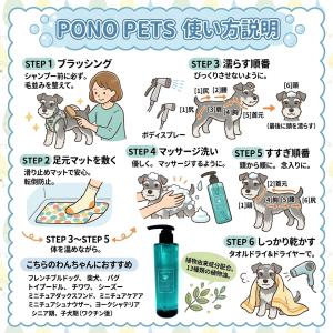 犬猫用 ペットシャンプー 250ml 1本 グ...の詳細画像1