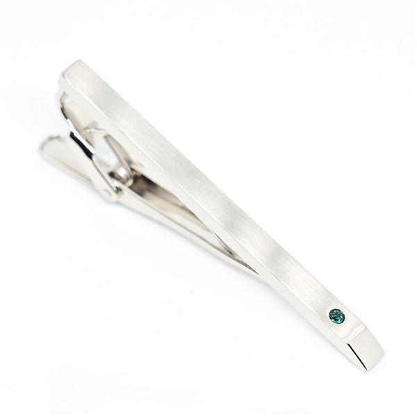 Swank(スワンク) 誕生石カラー クリスタルガラスタイピン(5月 エメラルド)[Ponowish...